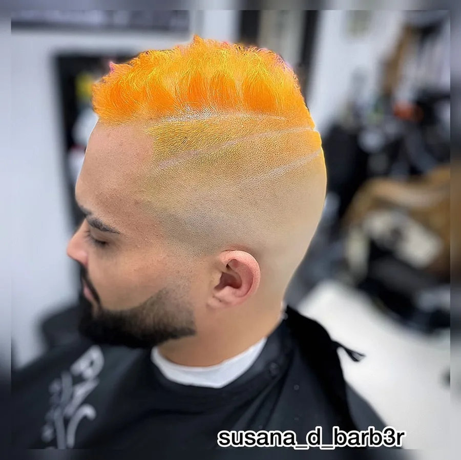 Hair design or color by Susana at Garcia’s Fade Barbershop